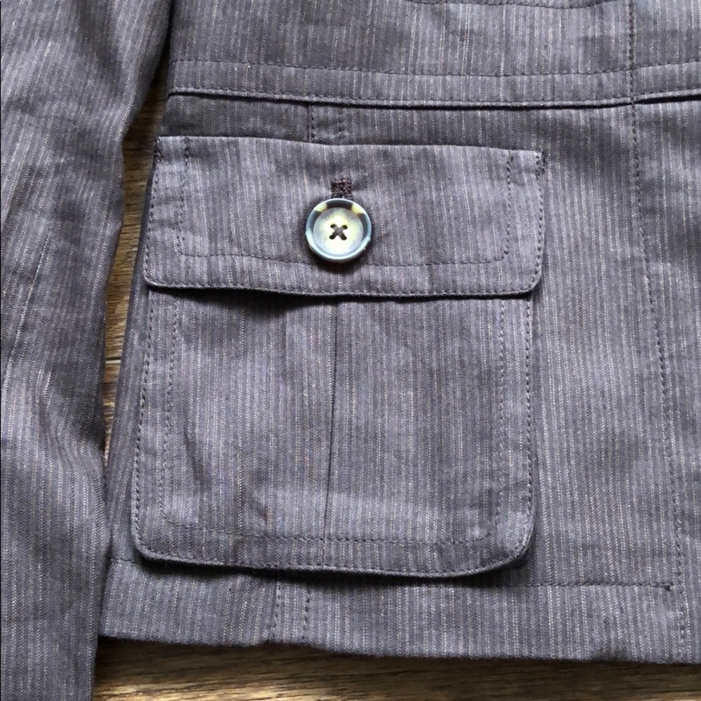 NWT Banana Republic Casual Brown Jacket - Picture 4 of 8